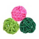 Boule en rotin pour oiseaux 20 pcs 5