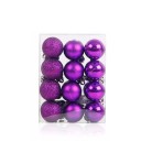 Boules de Noël 24 pcs 12