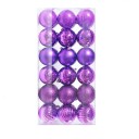 Boules de Noël 36 pcs 4 cm 5