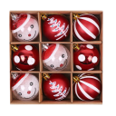 Boules de Noël 6 cm 9 pcs 2