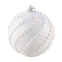 Boules de Noël blanches 4 pcs 1
