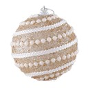 Boules de Noël rose ancien 4 pcs 1