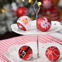 Boules de Noël Santa Claus 9 pcs 3