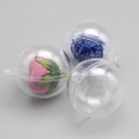 Boules de Noël transparentes 10 pcs 1