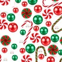 Boules décoratives de Noël pour vase 1