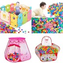 Boules en plastique 100 pcs 3