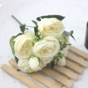 Bouquet de pivoines artificiel 2
