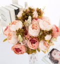 Bouquet de pivoines artificielles J3460 5
