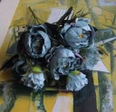 Bouquet décoratif de pivoines J853 5