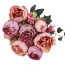 Bouquet decorativo di peonie 16