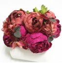 Bouquet decorativo di peonie 28