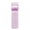 Bouteille applicatrice en plastique avec peigne 17x4,5 cm Applicateur de salon pour huile et couleur Fournitures professionnelles 2