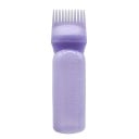 Bouteille applicatrice en plastique avec peigne 17x4,5 cm Applicateur de salon pour huile et couleur Fournitures professionnelles 3