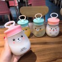 Bouteille de voyage pour enfants avec ours en peluche 2