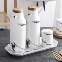 Bouteille en céramique pour huile et vinaigre 1