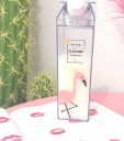 Bouteille en plastique pour lait avec impression 17