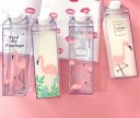 Bouteille en plastique pour lait avec impression 3