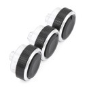 Boutons de commande de climatisation pour Ford 3 pcs 3
