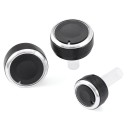 Boutons de commande de climatisation VW 3 pièces 5