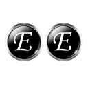 Boutons de manchette avec la lettre T1310 7