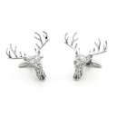 Boutons de manchette cerf T1367 2