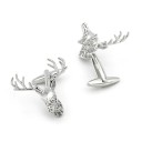 Boutons de manchette cerf T1367 3