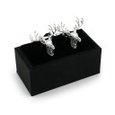 Boutons de manchette cerf T1367 5