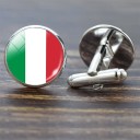 Boutons de manchette drapeau 14