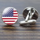 Boutons de manchette drapeau 7