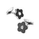 Boutons de manchette fleur T1340 3