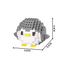 Bouwset kleine pinguïn 6,5 x 5,2 x 4,2 cm 188 stukjes Schattige winterfiguur Pinguïn van blokjes voor creatief bouwen 2
