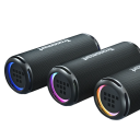 Boxă Bluetooth portabilă, impermeabilă IPX7, bas puternic de 25W, baterie de 4000mAh, control prin aplicație, efect luminos, card SD tip C 6