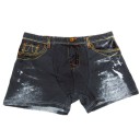 Boxer shorts masculinos em denim 1