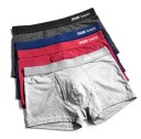 Boxers de algodão para homem - 4 pcs 1