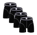 Boxers Longos Masculinos - 4 pcs A1717 9