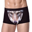 Boxers para homem com lobo J2638 6