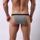 Boxers para homem com padrão de xadrez 1