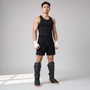 Boxing Shin and Instep Guards Size M Length 34.5 cm Velcro Straps Combat Leg Protectors Boxing and Martial Arts 8