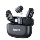 BOYA mini Lightning draadloze lavaliermicrofoon voor iPhone Bereik van 100 m Batterijduur van 30 uur DSP-ruisonderdrukking Oplaadcassette Lichtgewicht 2