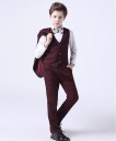 Boys' Checked Suit with Waistcoat B1310 8