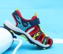 Boys' Sandals with Flames 6
