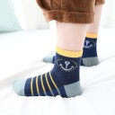 Boys' Socks with Nautical Motifs - 5 Pairs 4
