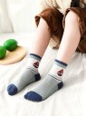 Boys' Socks with Nautical Motifs - 5 Pairs 6