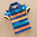 Boys' Striped Polo Shirt T2501 6