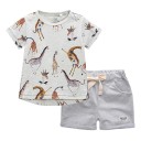 Boys' T-shirt and Shorts L1642 2