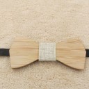 Boys' Wooden Bow Tie T1498 3
