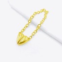 Bracciale a catena con cuore da donna 3