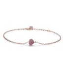 Bracciale a catena da donna a forma di cuore P209 1