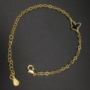 Bracciale a catena da donna con farfalla 6