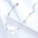 Bracciale a catena da donna con perle H115 6